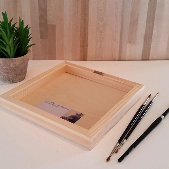 Bird Watercolor Print-Mounted on wood panel - Picture 5 of 5